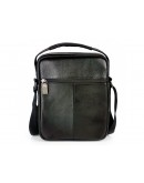 Фотография Черная кожаная сумка на плечо - барсетка Ricardo Pruno RP-F-A25F-90118A
