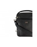 Фотография Черная кожаная сумка на плечо - барсетка Ricardo Pruno RP-F-A25F-90118A