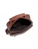 Фотография Кожаная коричневая мужская сумка - барсетка Ruff Ryder RR-1969-2B