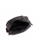 Фотография Кожаная черная мужская сумка - барсетка Ruff Ryder RR-1969A