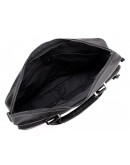 Фотография Черная кожаная сумка для небольшого ноутбука RR-4011A
