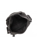 Фотография Черная сумка - барсетка кожаная Allan Marco RR-9055A