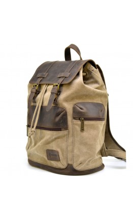 Большой мужской рюкзак песочного цвета Tarwa RSc-0010-4lx