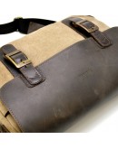 Фотография Мужская сумка на плечо из канваса и кожи Tarwa RSc-6002-3md