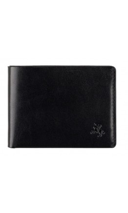 Кожаное портмоне мужское Visconti RW49 Dollar (Black)