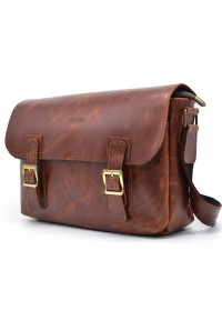 Винтажная кожаная мужская плечевая сумка Tarwa RY-6002-3md