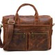 Винтажная кожаная оригинальная мужская сумка TARWA RY-7122-3md