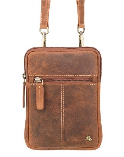 Фотография Винтажная небольшая сумка на плечо Visconti S10 Remi (Oil Tan)
