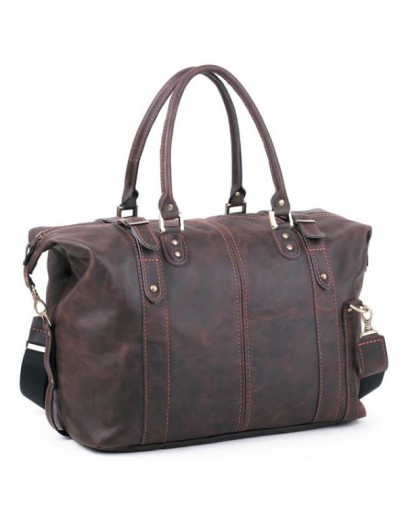 Фотография Коричневая мужская сумка для ручной клади Manufatto s55