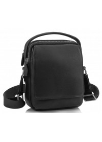 Черная небольшая мужская сумка - барсетка SM8-009A