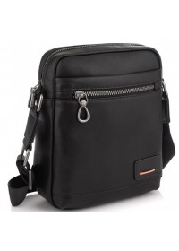 Черная мужская плечевая сумка Tiding Bag SM8-235A