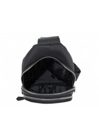 Черная сумка на грудь и на плечо Tiding Bag SM8-812A