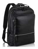 Фотография Черный кожаный мужской рюкзак Tiding Bag SM8-9597-3A