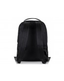 Фотография Черный кожаный мужской рюкзак Tiding Bag SM8-9597-3A