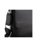 Фотография Мужская сумка на плечо черная кожаная Tiding Bag SM8-965A