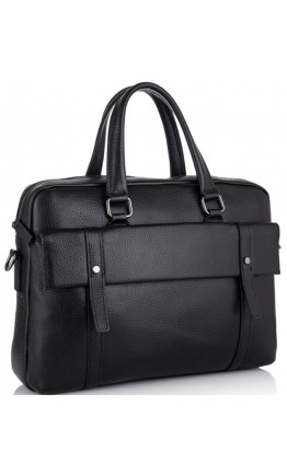 Черная мужская сумка деловая SM8-9824-1A