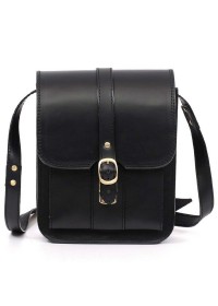 Вместительная стильная кожаная сумка Manufatto spb3-gl