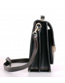 Фотография Портфель черный кожаный для мужчин Manufatto 2-sps black br
