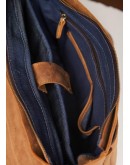 Фотография Мужской портфель кожаный, коричневая сумка t0001