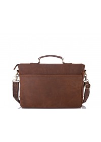 Сумка-портфель коричневого цвета Tiding Bag t0020