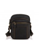 Фотография Мужская небольшая кожаная сумка на плечо Tiding Bag t0036A