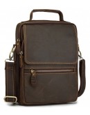 Фотография Вместительная винтажная мужская сумка Tiding Bag t0040-4