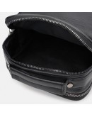 Фотография Черная кожаная мужская сумка - барсетка Ricco Grande T1DLUX-black