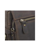 Фотография Коричневая мужская винтажная сумка Tiding Bag t2102