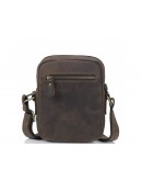 Фотография Коричневая мужская винтажная сумка Tiding Bag t2102