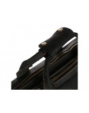 Фотография Мужская кожаная черная деловая сумка t29523A