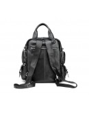 Фотография Универсальная черная мужская сумка рюкзак t3069