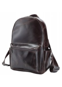 Удобный городской коричневый мужской рюкзак t3158
