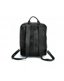 Фотография Мужской рюкзак черного цвета кожаный t73065