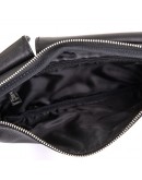 Фотография Черная кожаная сумка на пояс Tarwa TA-3029-4lx