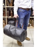 Фотография Дорожная черная мужская сумка - бочка TARWA TA-5564-4lx