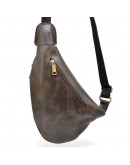 Фотография Мужской кожаный рюкзак на одно плече или грудь Tarwa TC-3026-3md
