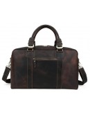 Фотография Мужская коричневая винтажная сумка для командировок tid1024R