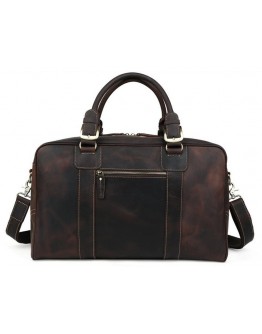 Мужская коричневая винтажная сумка для командировок tid1024R