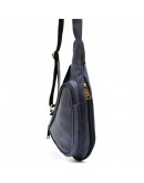 Фотография Синяя винтажаная мужская сумка - слинг Tarwa TK-3026-3md