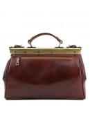Фотография Фирменная сумка - саквояж Tuscany Leather MONA-LISA TL10034 red