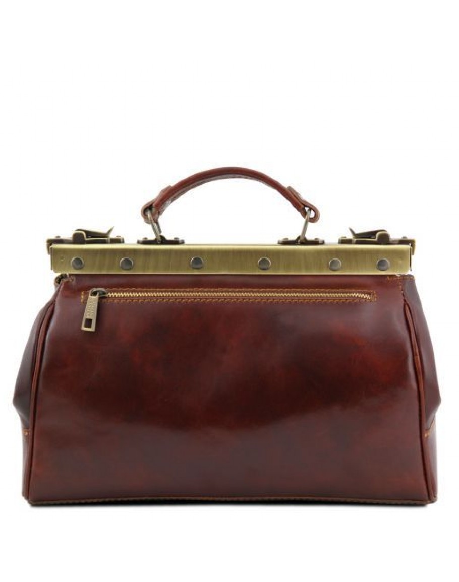 Сумка - саквояж медового цвета Tuscany Leather MONA-LISA TL10034 honey ...