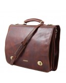 Фотография Оригинальный кожаный мужской портфель Tuscany Leather SIENA TL10054