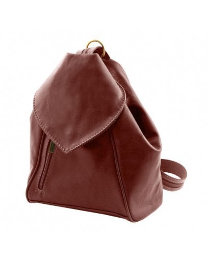 Фотография Кожаный женский рюкзак Tuscany Leather Delhi TL140962