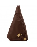 Фотография Коричневый женский фирменный рюкзак Tuscany Leather Hanoi TL140966 brown