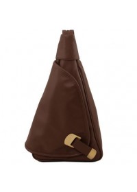 Коричневый женский фирменный рюкзак Tuscany Leather Hanoi TL140966 brown