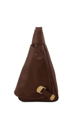 Коричневый женский фирменный рюкзак Tuscany Leather Hanoi TL140966 brown
