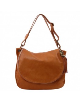Женская кожаная сумка цвета коньяка Tuscany Leather TL Bag TL141110 con Женская кожаная сумка цвета коньяка Tuscany Leather TL Bag TL141110 con