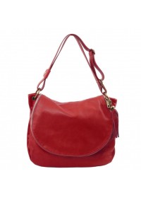 Женская кожаная красная сумка Tuscany Leather TL Bag TL141110 red