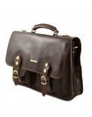 Фотография Оригинальный мужской кожаный портфель Tuscany Leather TL141134