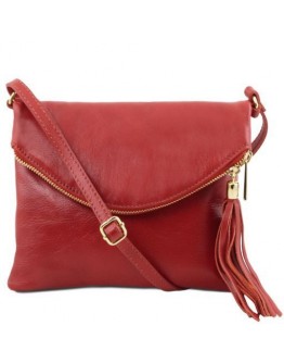 Маленькая женская сумочка Tuscany Leather Young Bag TL141153 red